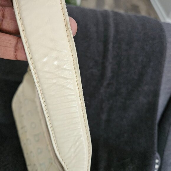 🔆3 For $20! Rocco Baracco Cream Small Leather Bag - Picture 5 of 12